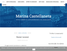 Tablet Screenshot of marinacastellaneta.it